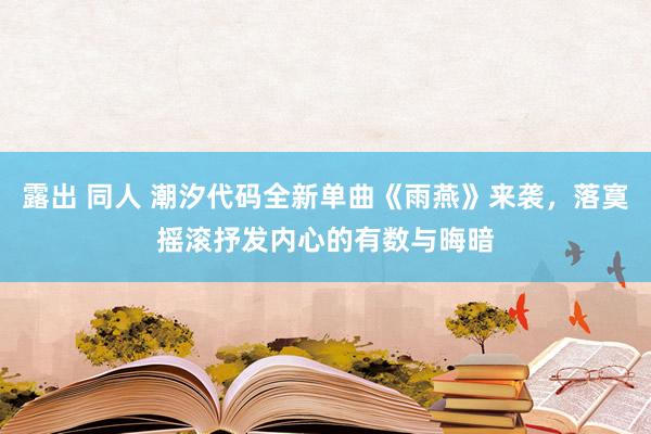 露出 同人 潮汐代码全新单曲《雨燕》来袭，落寞摇滚抒发内心的有数与晦暗